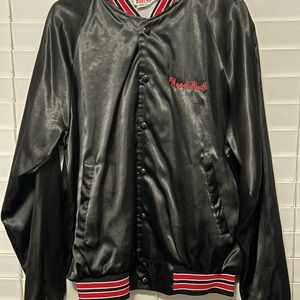Black Satin Men's Jacket
